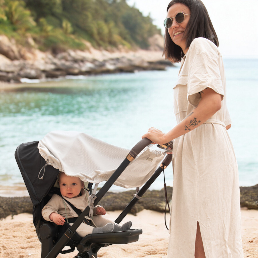 Mamalila Trage und Kinderwagen Sonnencover UV-Schutz 50+